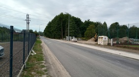 Wbudowanie oporników i podbudowy ścieżki rowerowej wzdłuż ul. Sportowej w m. Stawki