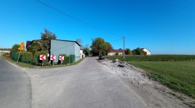 Stan na dzień przekazania placu budowy.