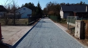 Zagęszczenie podbudowy.
