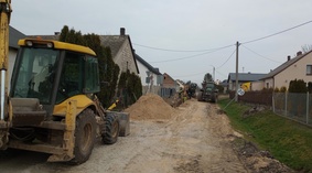Budowa kanalizacji deszczowej na odcinku od km 0+00a do km 0+067a.