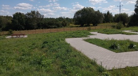 widok miasteczka na dzień 31.07.2024r