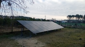 Wykonano montaż instalacji fotowoltaicznej.