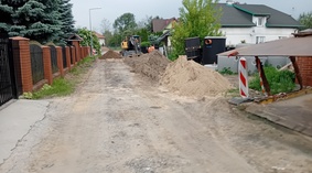 Budowa kolejnego odcinka kanalizacji deszczowej na odcinku D6-D10