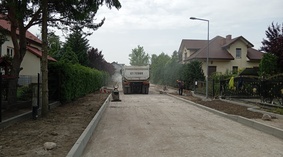 Budowa chodnika i wbudowanie podbudowy jezdni na odcinku drogi od km 0+000 do km 0+117