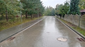Odbiór końcowy robót dokonany został w dniu 08.10.2025r.