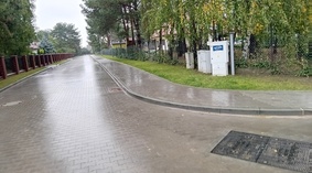 Odbiór końcowy robót dokonany został w dniu 08.10.2025r.