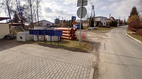 Rozpoczęto wykonanie robót związanych z budową kanalizacji deszczowej.