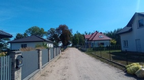 Stana na dzień przekazania placu budowy.