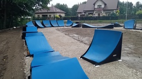 Rozpoczęto montaż pumptrack