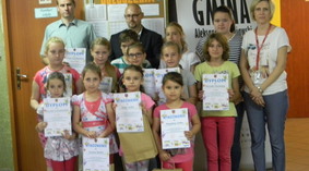 Wręczenie nagród szkoła w Przybranowie