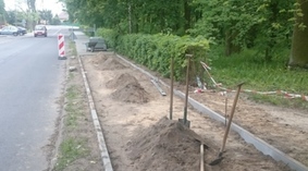 nawierzchnia po rozbiórce chodnika