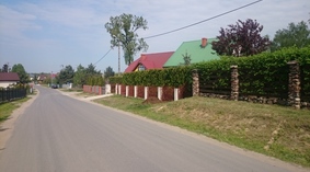 Ulica przed budową chodnika