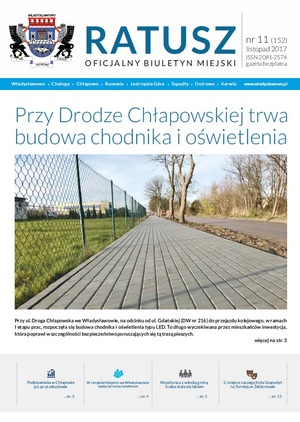Ratusz listopad okładka