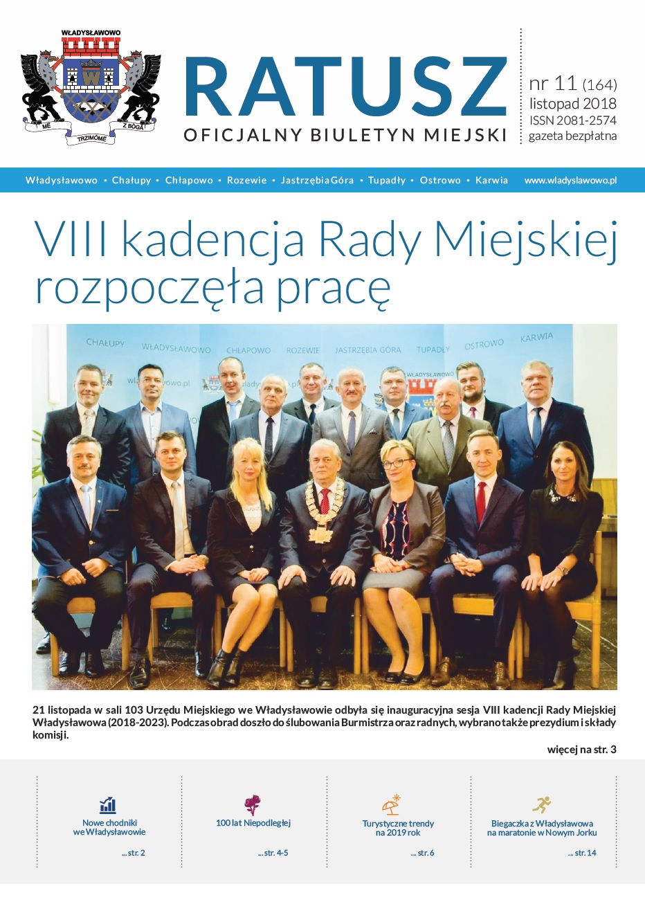 Ratusz listopad 2018 okładka