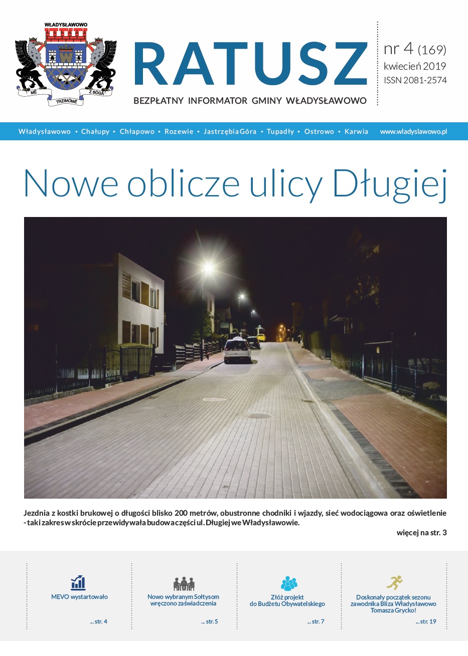 Ratusz kwiecień 2019 okładka
