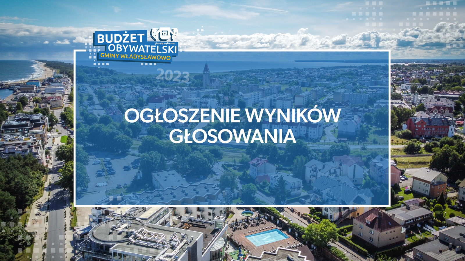 Ogłoszenie wyników głosowania - baner