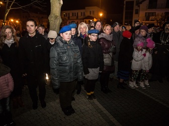 18. Drużyna Harcerska NORDA z Władysławowa, biorąca udział w uroczystościach.