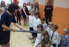 Pasowanie pierwszoklasistów SP3