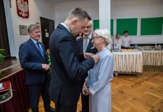 Obchody Złotych, Diamentowych i Żelaznych Godów w sali 103 Urzędu Miejskiego we Władysławowie