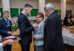 Obchody Złotych, Diamentowych i Żelaznych Godów w sali 103 Urzędu Miejskiego we Władysławowie