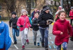 I Bieg Niepodległości uczniów SP w Chłapowie