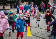 I Bieg Niepodległości uczniów SP w Chłapowie