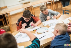 Warsztaty malowania bombek w kaszubskie wzory