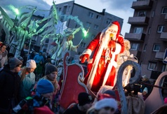 Spotkanie z Mikołajem we Władysławowie