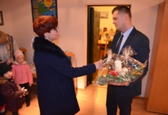 Przedszkolaki z Bursztynka u Burmistrza Władysławowa