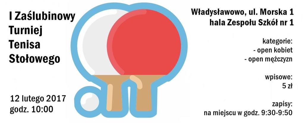 I Zaślubinowy Turniej Tenisa Stołowego