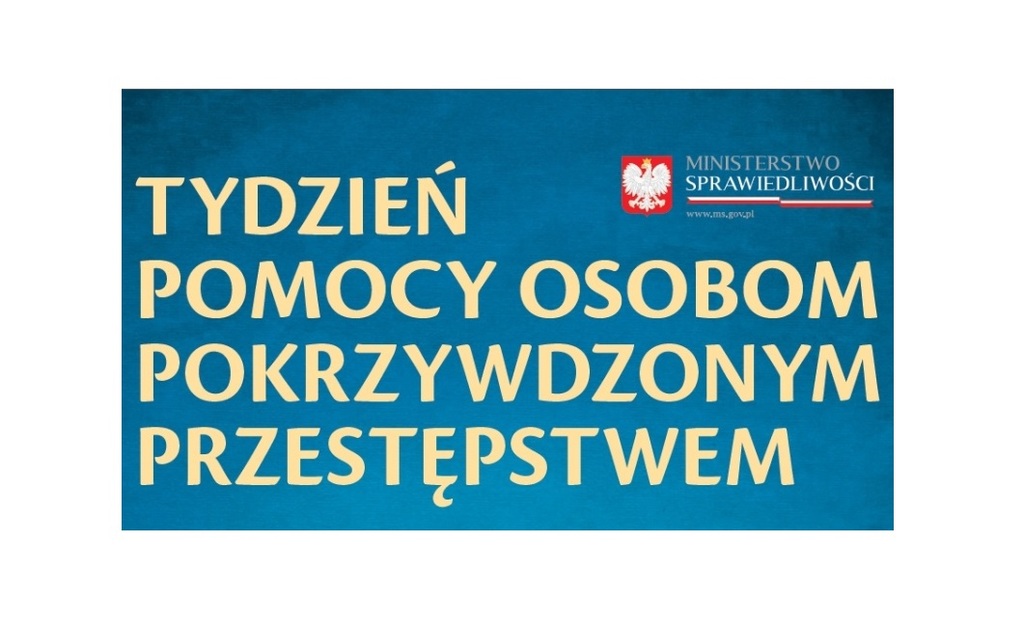 Tydzień pomocy osobom pokrzywdzonym przestępstwem