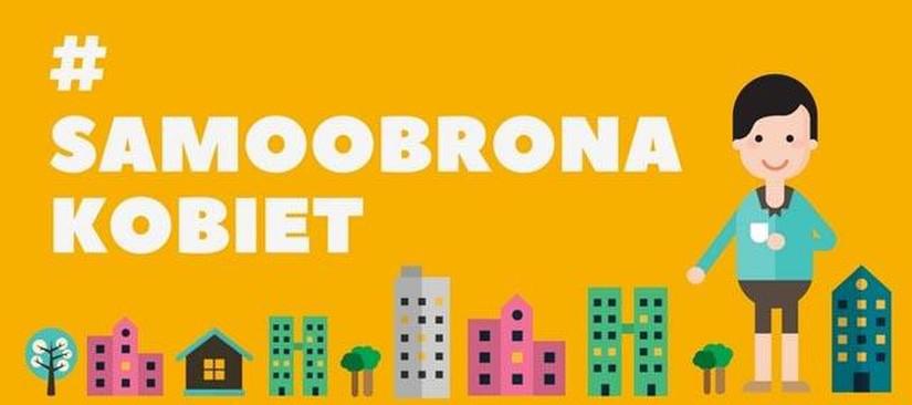 Logo projektu MON - Samoobrona Kobiet