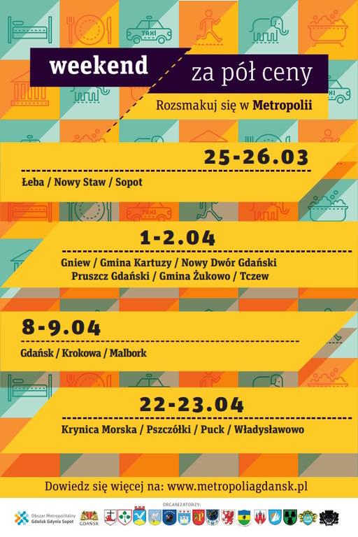 Rozsmakuj się w Metropolii. Weekend za pól ceny 2017