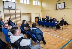 Zebranie Burmistrza z mieszkańcami osiedla Szotland