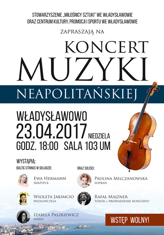 Koncert Muzyki Neapolitańskiej - Władysławowo 2017