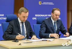 Podpisanie umowy dotyczącej budowy węzła integracyjnego we Władysławowie