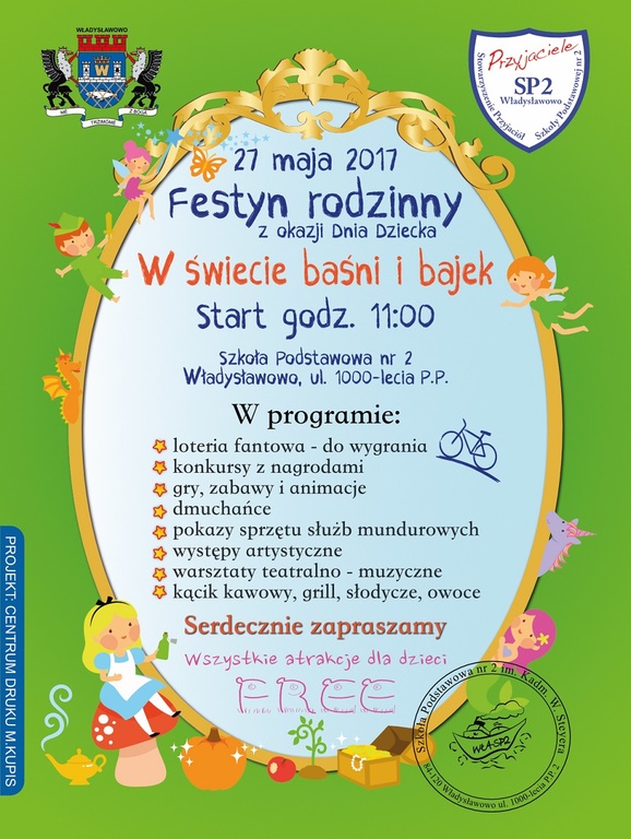 Festyn rodzinny - Dzień Dziecka w SP2