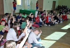 Spotkanie Burmistrza z uczniami Szkoły Podstawowej nr 2 we Władysławowie
