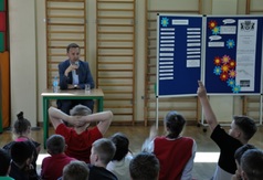 Spotkanie Burmistrza z uczniami Szkoły Podstawowej nr 2 we Władysławowie