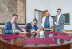 List intencyjny o współpracy z ASP podpisany (fot. Bartosz Żukowski, ASP)