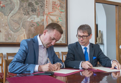 List intencyjny o współpracy z ASP podpisany (fot. Bartosz Żukowski, ASP)
