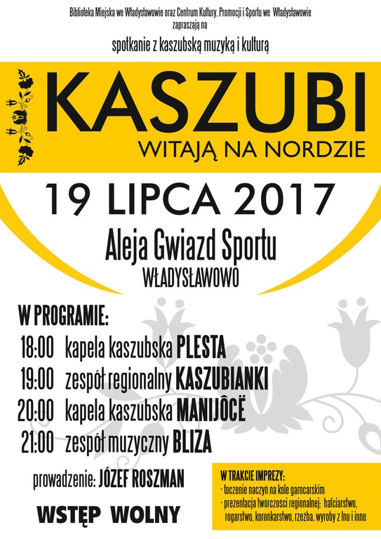 Kaszubi witają na Nordzie - Władysławowo, 19 lipca 2017