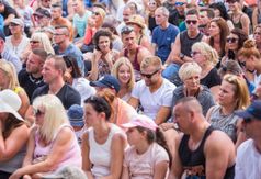 Kulturyści na władysławowskiej estradzie prezentowali muskulaturę