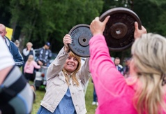 Festyn Rodzinny w Rozewiu – pokaz Strongman