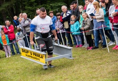 Festyn Rodzinny w Rozewiu – pokaz Strongman