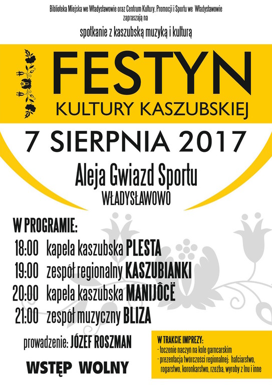 Festyn Kultury Kaszubskiej we Władysławowie