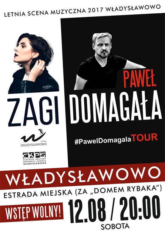 Letnia Scena Muzyczna 2017 Władysławowo: Zagi | Paweł Domagała