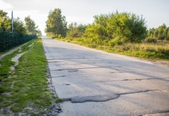 Przebudowa ul. Żwirowej we Władysławowie (przed modernizacją)