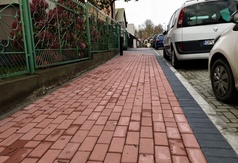 Nowy chodnik przy ul. Ogrodowej we Władysławowie