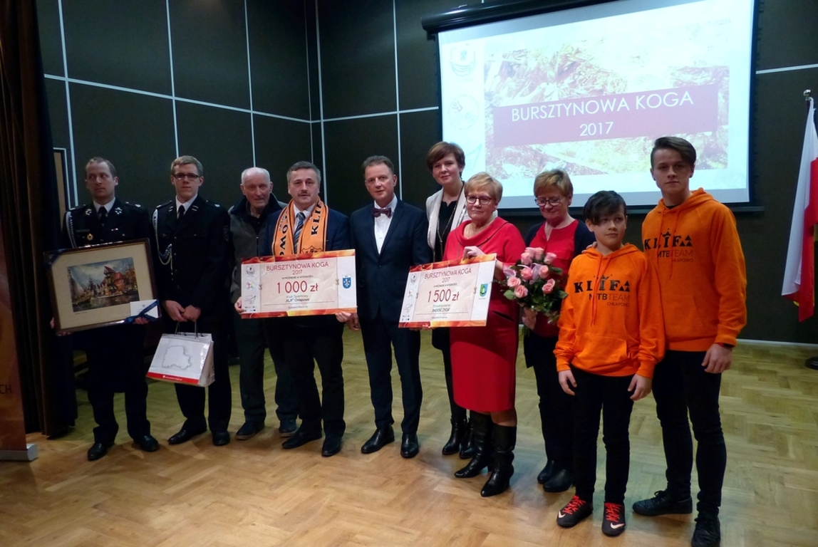 Organizacje z Gminy Władysławowo wyróżnione podczas gali Bursztynowej Kogi